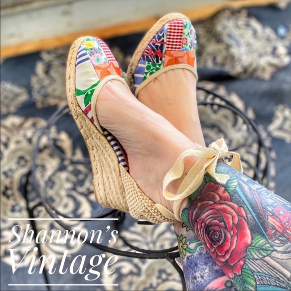 Coach Shoes - Coach wedge shoes size 5.